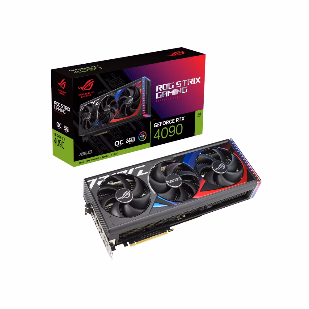 GPU RTX 4090 24GB ASUS ROG STRIX BLACK